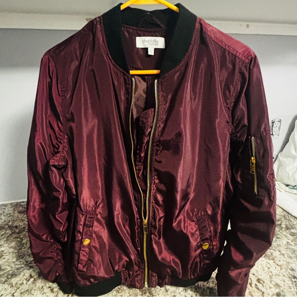 Charlotte Russe Deep Red Jacket